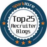 Top 25 Must Read Blogs for Recruiters Badge