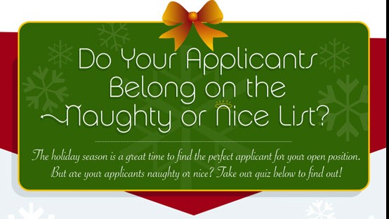 Infographic Quiz: Are Your Candidates Naughty or Nice?