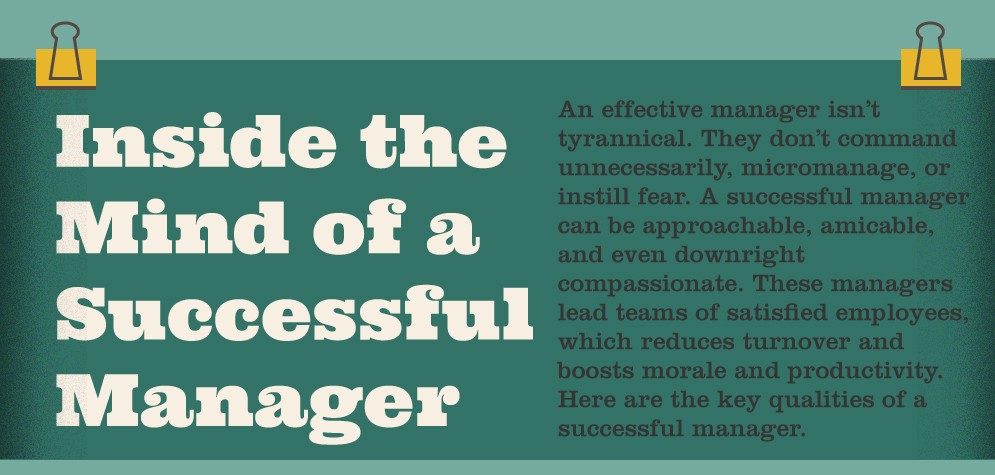 Inside the Mind of a Successful Manager [INFOGRAPHIC]