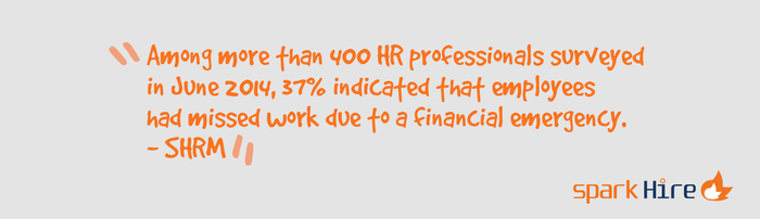 Spark-Hire-400-HR-Professionals-37-Percent-Financial-Emergency