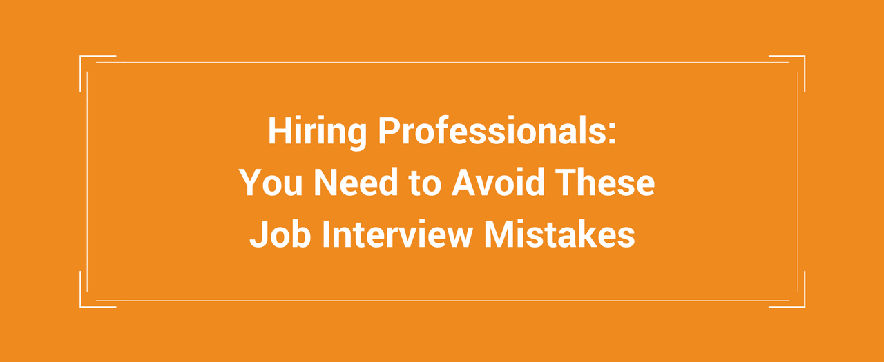 Avoid These Job Interview Mistakes