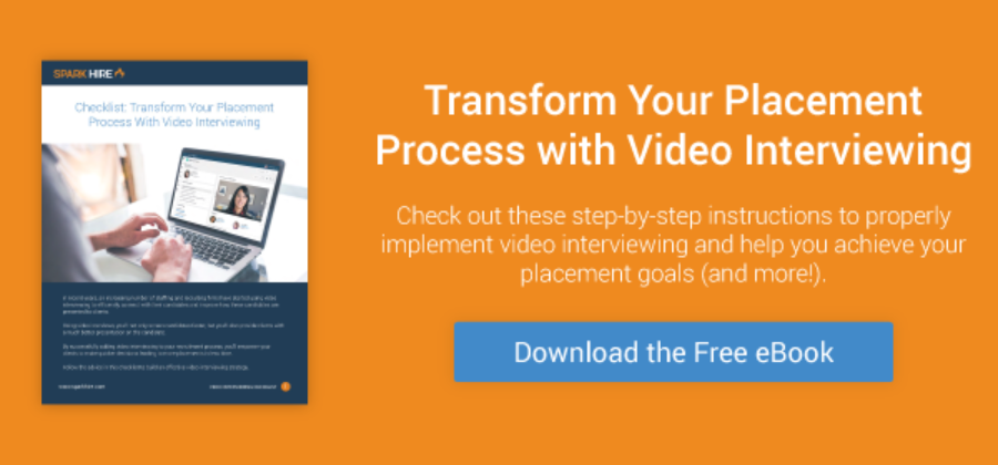 Transform Your Placement Process with Video Interviewing