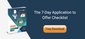 The 7 Day Application to Offer Checklist
