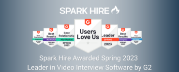 Spark Hire Awarded Spring 2023 Leader in Video Interview Software by G2