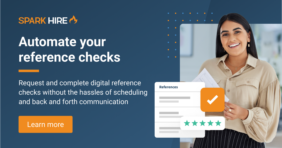 reference check software feature